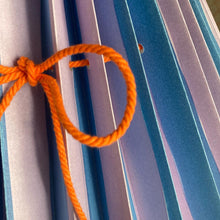 Load image into Gallery viewer, Folded Lampshade Blue/Purple