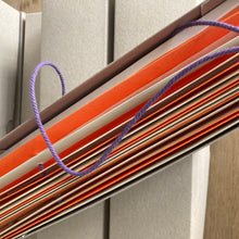 Load image into Gallery viewer, Folded Lampshade Orange/Beige