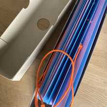 Load image into Gallery viewer, Folded Lampshade Blue/Purple