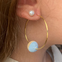 Load image into Gallery viewer, Frost/Apricot Earring