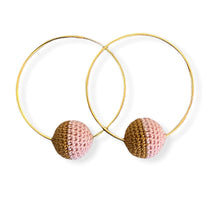 Load image into Gallery viewer, Bronze/Rose Earring