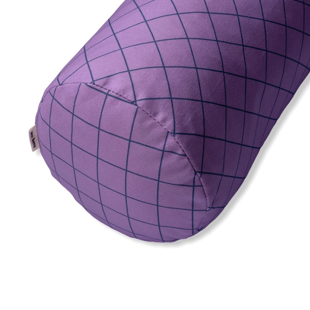 Round store purple pillow