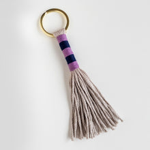 Load image into Gallery viewer, Keychain Navy/Purple
