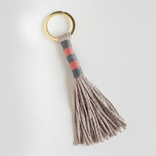 Load image into Gallery viewer, Keychain Grey/Pink
