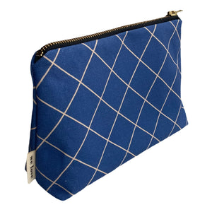 Pouch - Check/Blue