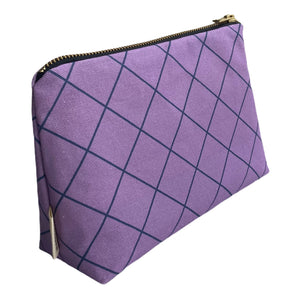 Pouch - Check/Purple