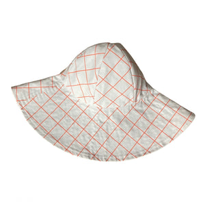 Summer hat - Offwhite Check