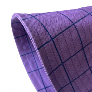 Summer hat - Purple Check