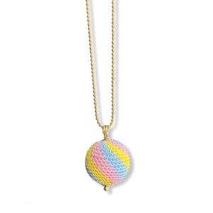 WE LOVE Necklace. Summer Stripes - Cute