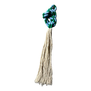 Knot Striped Green/Lightblue