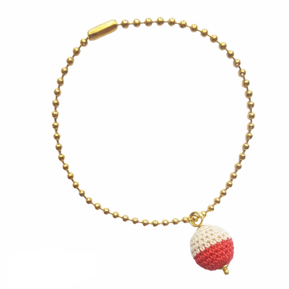 Bracelet Red/Beige