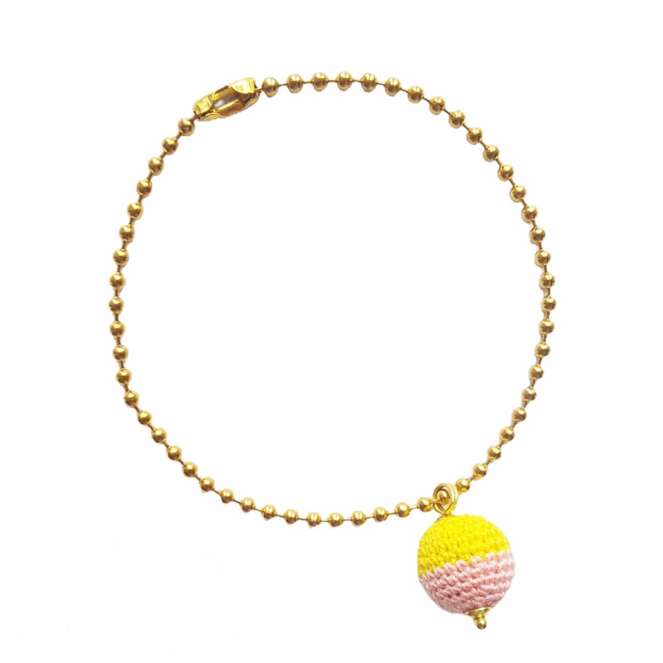 Bracelet Yellow/Bubblegum