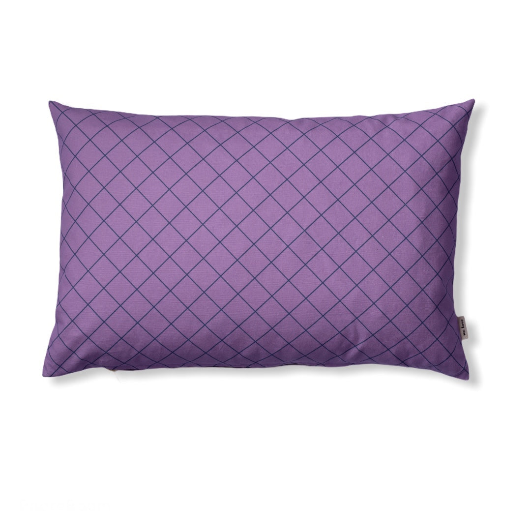 Purple clearance rectangle cushion