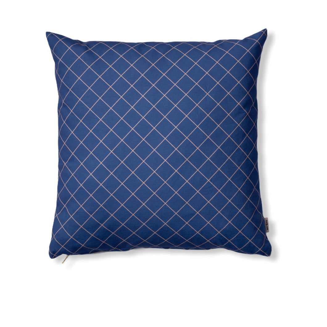 We Love Pillow - Square Blue