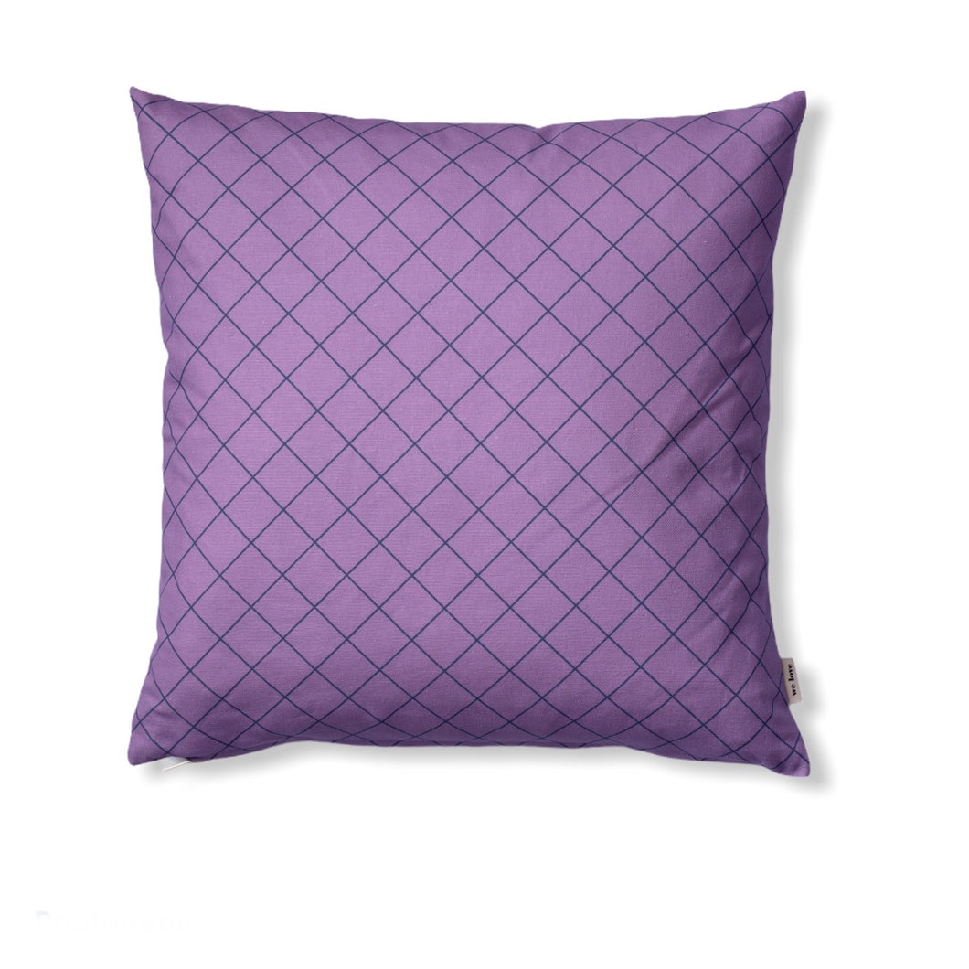 We Love Pillow - Square Purple