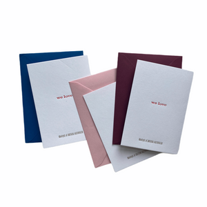 WE LOVE Greeting Cards